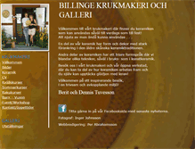 Tablet Screenshot of billingekrukmakeri.se
